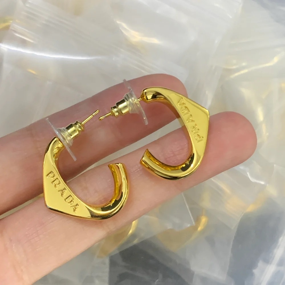 DESIGNER INSPIRED TRIANGLE EARRINGS